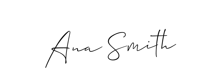 How to Draw Ana Smith signature style? Allison_Script is a latest design signature styles for name Ana Smith. Ana Smith signature style 2 images and pictures png