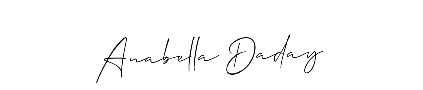 You can use this online signature creator to create a handwritten signature for the name Anabella Daday. This is the best online autograph maker. Anabella Daday signature style 2 images and pictures png