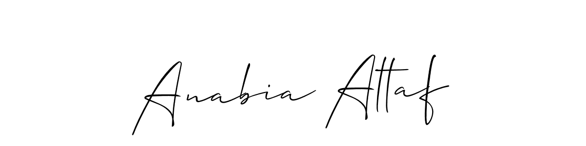 How to Draw Anabia Altaf signature style? Allison_Script is a latest design signature styles for name Anabia Altaf. Anabia Altaf signature style 2 images and pictures png