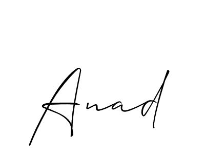 Once you've used our free online signature maker to create your best signature Allison_Script style, it's time to enjoy all of the benefits that Anad name signing documents. Anad signature style 2 images and pictures png