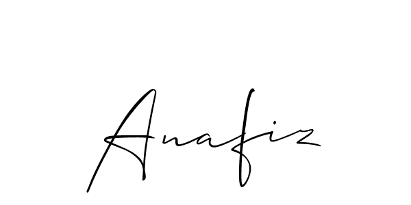 Similarly Allison_Script is the best handwritten signature design. Signature creator online .You can use it as an online autograph creator for name Anafiz. Anafiz signature style 2 images and pictures png