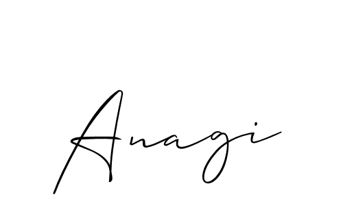 Similarly Allison_Script is the best handwritten signature design. Signature creator online .You can use it as an online autograph creator for name Anagi. Anagi signature style 2 images and pictures png