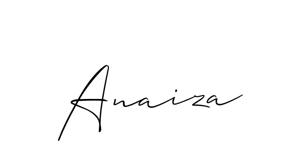 if you are searching for the best signature style for your name Anaiza. so please give up your signature search. here we have designed multiple signature styles  using Allison_Script. Anaiza signature style 2 images and pictures png