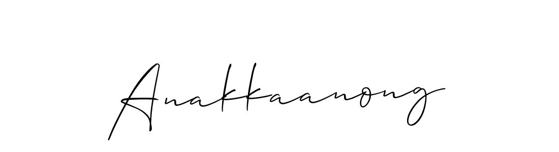 if you are searching for the best signature style for your name Anakkaanong. so please give up your signature search. here we have designed multiple signature styles  using Allison_Script. Anakkaanong signature style 2 images and pictures png