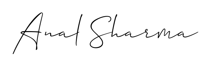 Design your own signature with our free online signature maker. With this signature software, you can create a handwritten (Allison_Script) signature for name Anal Sharma. Anal Sharma signature style 2 images and pictures png