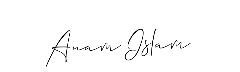 Once you've used our free online signature maker to create your best signature Allison_Script style, it's time to enjoy all of the benefits that Anam Islam name signing documents. Anam Islam signature style 2 images and pictures png
