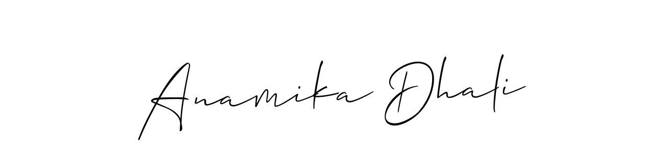 See photos of Anamika Dhali official signature by Spectra . Check more albums & portfolios. Read reviews & check more about Allison_Script font. Anamika Dhali signature style 2 images and pictures png