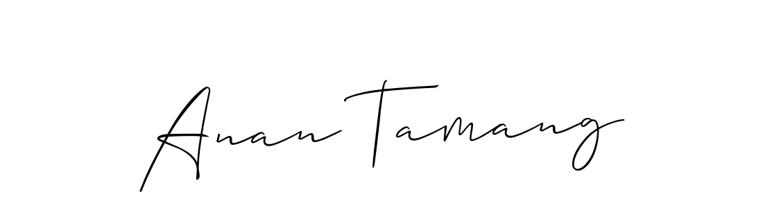 This is the best signature style for the Anan Tamang name. Also you like these signature font (Allison_Script). Mix name signature. Anan Tamang signature style 2 images and pictures png