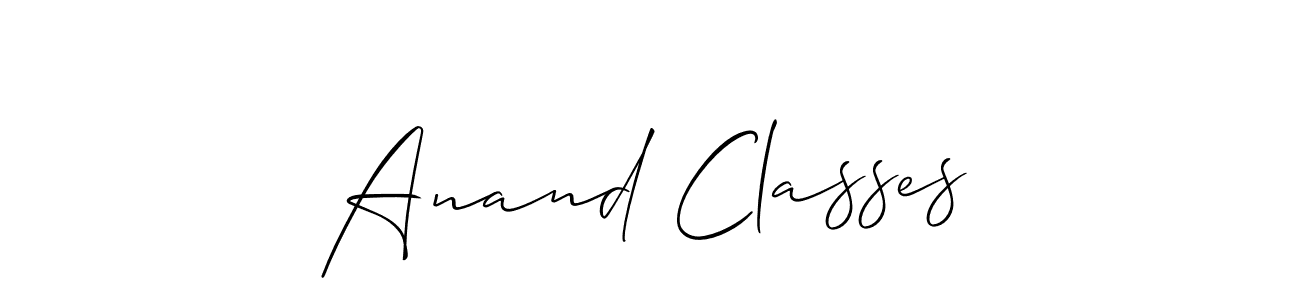 This is the best signature style for the Anand Classes name. Also you like these signature font (Allison_Script). Mix name signature. Anand Classes signature style 2 images and pictures png