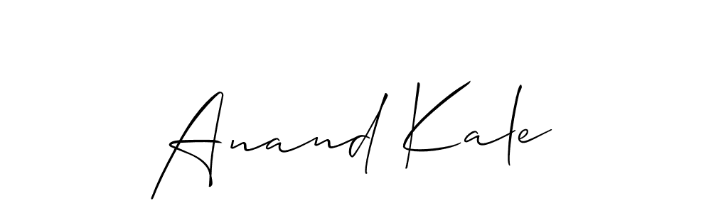 How to Draw Anand Kale signature style? Allison_Script is a latest design signature styles for name Anand Kale. Anand Kale signature style 2 images and pictures png