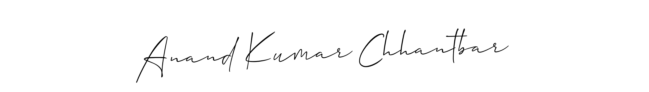 Best and Professional Signature Style for Anand Kumar Chhantbar. Allison_Script Best Signature Style Collection. Anand Kumar Chhantbar signature style 2 images and pictures png