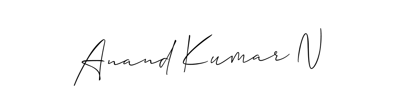 Here are the top 10 professional signature styles for the name Anand Kumar N. These are the best autograph styles you can use for your name. Anand Kumar N signature style 2 images and pictures png