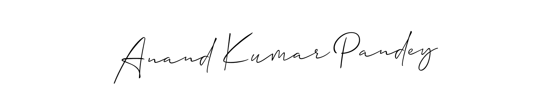 You can use this online signature creator to create a handwritten signature for the name Anand Kumar Pandey. This is the best online autograph maker. Anand Kumar Pandey signature style 2 images and pictures png