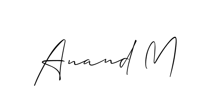 Here are the top 10 professional signature styles for the name Anand M. These are the best autograph styles you can use for your name. Anand M signature style 2 images and pictures png