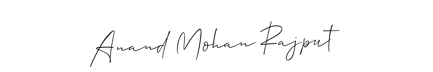 Design your own signature with our free online signature maker. With this signature software, you can create a handwritten (Allison_Script) signature for name Anand Mohan Rajput. Anand Mohan Rajput signature style 2 images and pictures png
