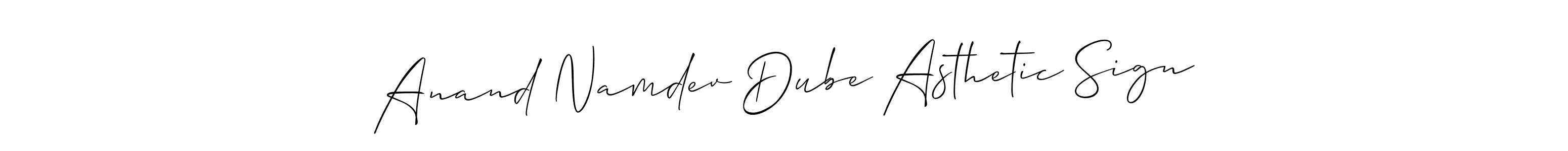 Anand Namdev Dube Asthetic Sign stylish signature style. Best Handwritten Sign (Allison_Script) for my name. Handwritten Signature Collection Ideas for my name Anand Namdev Dube Asthetic Sign. Anand Namdev Dube Asthetic Sign signature style 2 images and pictures png