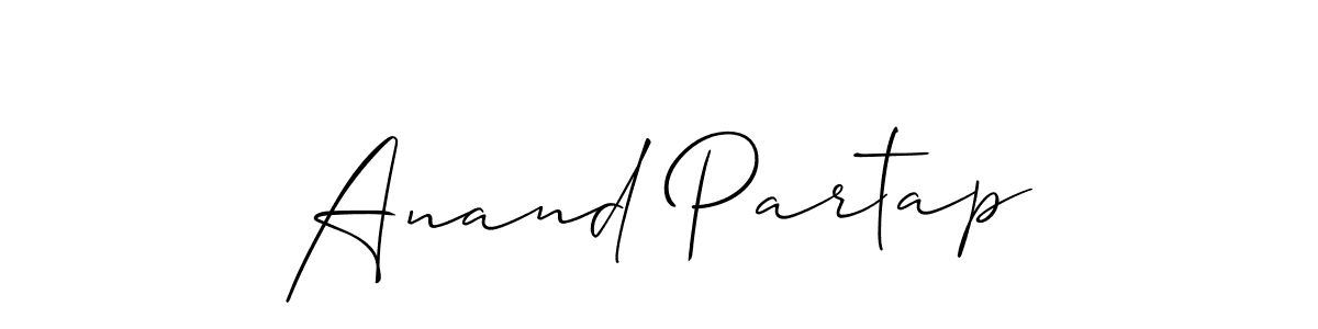 Make a beautiful signature design for name Anand Partap. Use this online signature maker to create a handwritten signature for free. Anand Partap signature style 2 images and pictures png