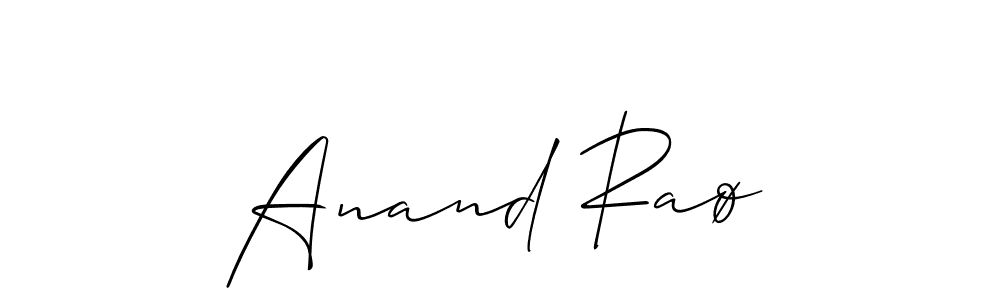 It looks lik you need a new signature style for name Anand Raø. Design unique handwritten (Allison_Script) signature with our free signature maker in just a few clicks. Anand Raø signature style 2 images and pictures png