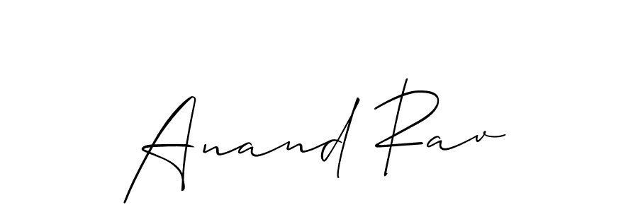 How to Draw Anand Rav signature style? Allison_Script is a latest design signature styles for name Anand Rav. Anand Rav signature style 2 images and pictures png