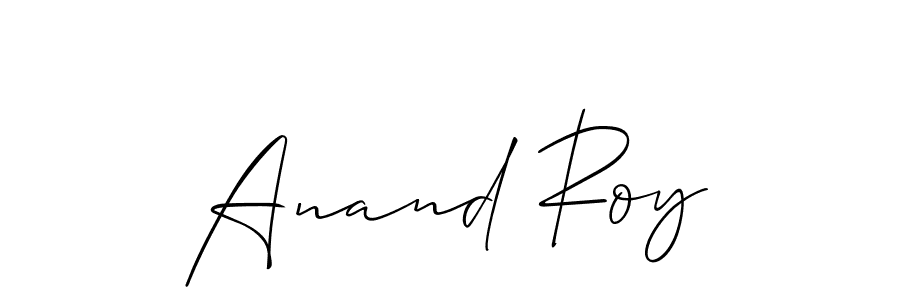 Make a short Anand Roy signature style. Manage your documents anywhere anytime using Allison_Script. Create and add eSignatures, submit forms, share and send files easily. Anand Roy signature style 2 images and pictures png