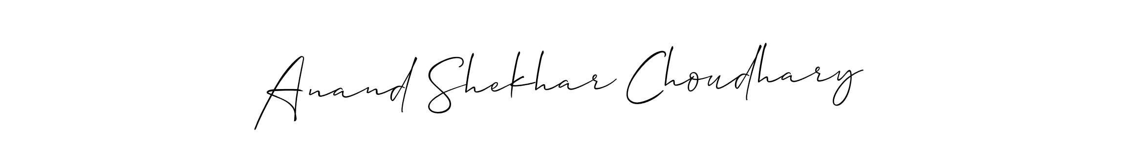 Also You can easily find your signature by using the search form. We will create Anand Shekhar Choudhary name handwritten signature images for you free of cost using Allison_Script sign style. Anand Shekhar Choudhary signature style 2 images and pictures png