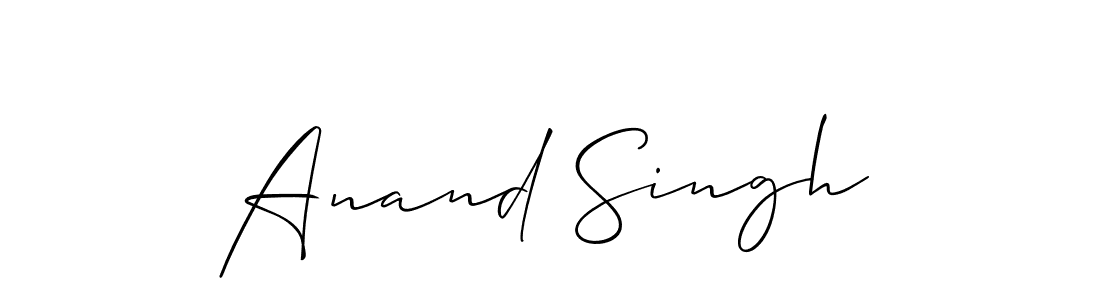 Also we have Anand Singh name is the best signature style. Create professional handwritten signature collection using Allison_Script autograph style. Anand Singh signature style 2 images and pictures png