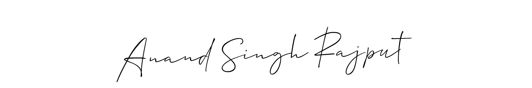 Anand Singh Rajput stylish signature style. Best Handwritten Sign (Allison_Script) for my name. Handwritten Signature Collection Ideas for my name Anand Singh Rajput. Anand Singh Rajput signature style 2 images and pictures png