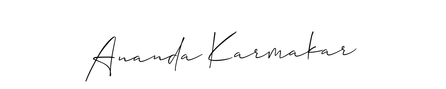 Check out images of Autograph of Ananda Karmakar name. Actor Ananda Karmakar Signature Style. Allison_Script is a professional sign style online. Ananda Karmakar signature style 2 images and pictures png