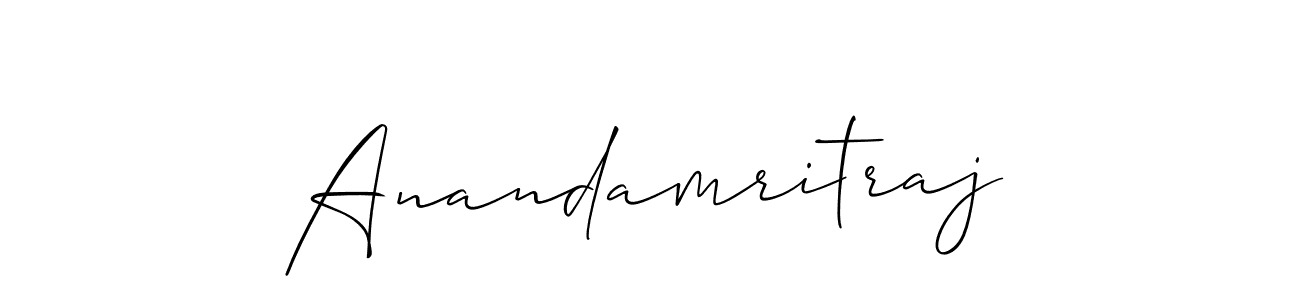 Once you've used our free online signature maker to create your best signature Allison_Script style, it's time to enjoy all of the benefits that Anandamritraj name signing documents. Anandamritraj signature style 2 images and pictures png