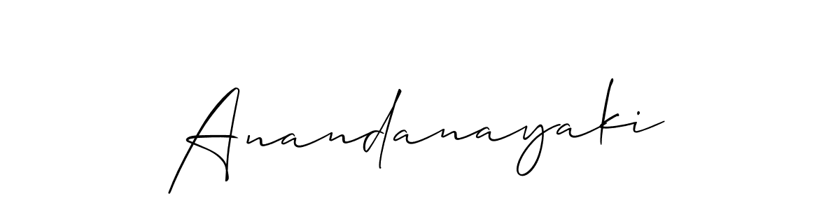 Anandanayaki stylish signature style. Best Handwritten Sign (Allison_Script) for my name. Handwritten Signature Collection Ideas for my name Anandanayaki. Anandanayaki signature style 2 images and pictures png