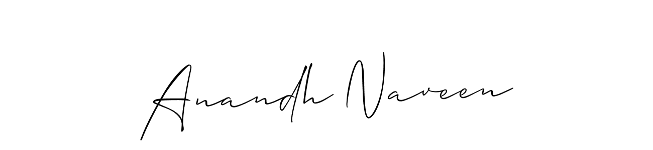 Once you've used our free online signature maker to create your best signature Allison_Script style, it's time to enjoy all of the benefits that Anandh Naveen name signing documents. Anandh Naveen signature style 2 images and pictures png