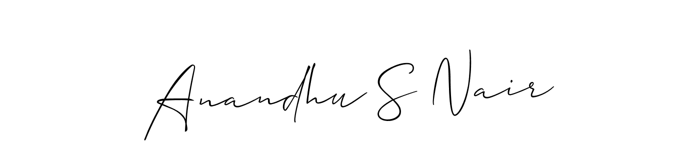 See photos of Anandhu S Nair official signature by Spectra . Check more albums & portfolios. Read reviews & check more about Allison_Script font. Anandhu S Nair signature style 2 images and pictures png