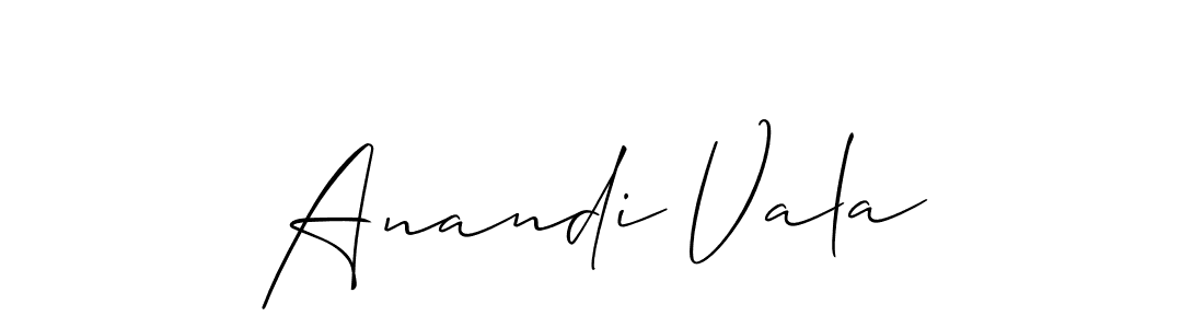 This is the best signature style for the Anandi Vala name. Also you like these signature font (Allison_Script). Mix name signature. Anandi Vala signature style 2 images and pictures png