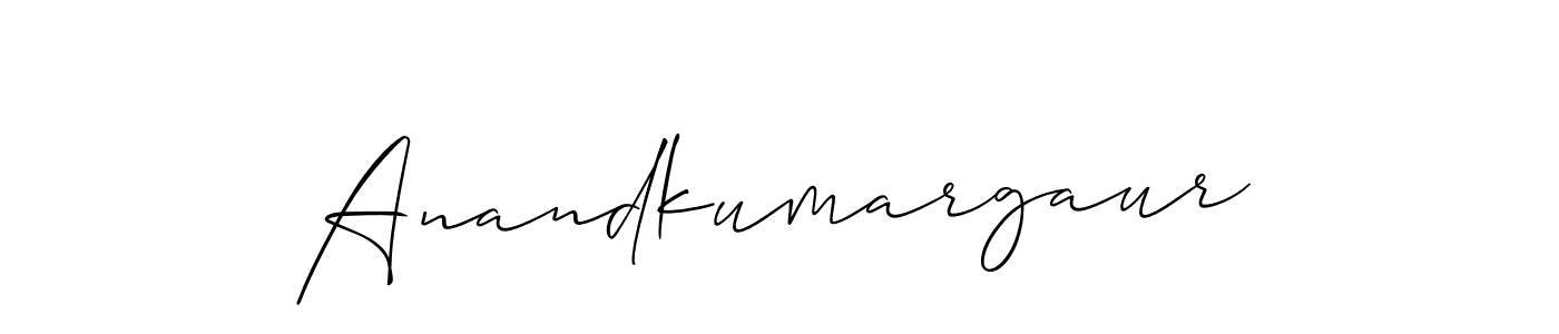 Allison_Script is a professional signature style that is perfect for those who want to add a touch of class to their signature. It is also a great choice for those who want to make their signature more unique. Get Anandkumargaur name to fancy signature for free. Anandkumargaur signature style 2 images and pictures png
