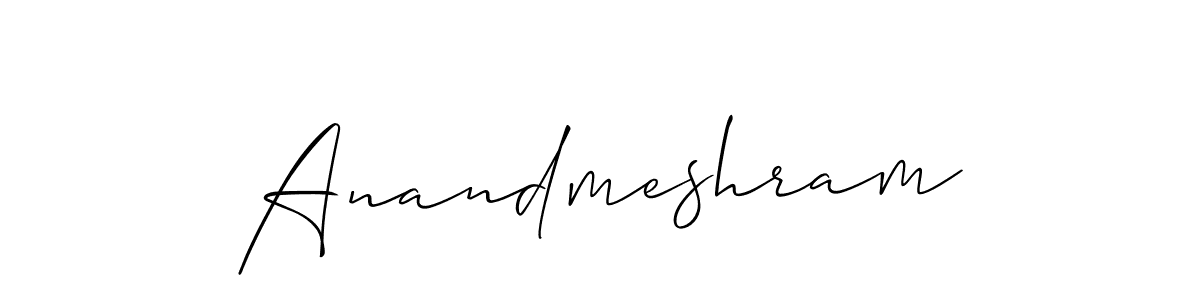 How to Draw Anandmeshram signature style? Allison_Script is a latest design signature styles for name Anandmeshram. Anandmeshram signature style 2 images and pictures png