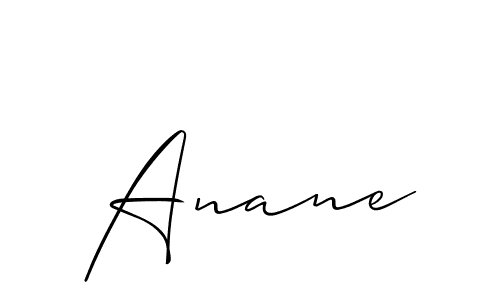 See photos of Anane official signature by Spectra . Check more albums & portfolios. Read reviews & check more about Allison_Script font. Anane signature style 2 images and pictures png