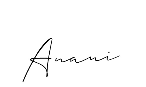 This is the best signature style for the Anani name. Also you like these signature font (Allison_Script). Mix name signature. Anani signature style 2 images and pictures png