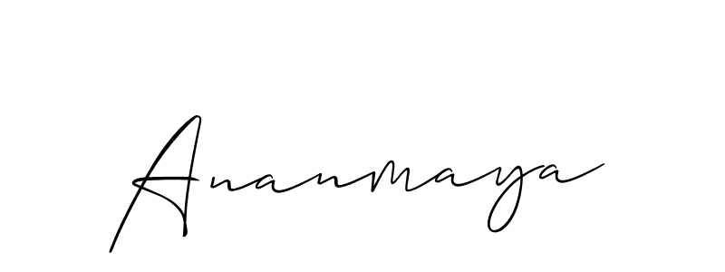 if you are searching for the best signature style for your name Ananmaya. so please give up your signature search. here we have designed multiple signature styles  using Allison_Script. Ananmaya signature style 2 images and pictures png