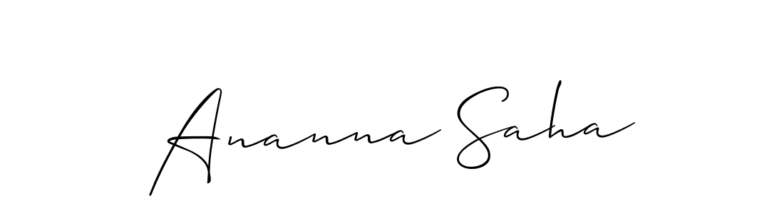 See photos of Ananna Saha official signature by Spectra . Check more albums & portfolios. Read reviews & check more about Allison_Script font. Ananna Saha signature style 2 images and pictures png