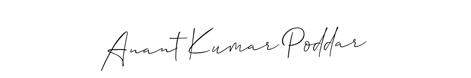 You can use this online signature creator to create a handwritten signature for the name Anant Kumar Poddar. This is the best online autograph maker. Anant Kumar Poddar signature style 2 images and pictures png