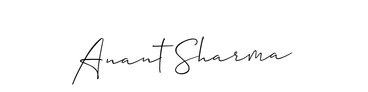 Once you've used our free online signature maker to create your best signature Allison_Script style, it's time to enjoy all of the benefits that Anant Sharma name signing documents. Anant Sharma signature style 2 images and pictures png