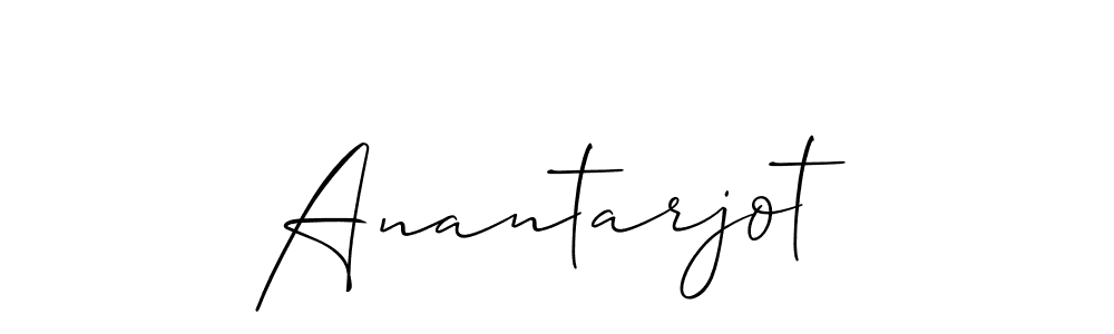 How to Draw Anantarjot signature style? Allison_Script is a latest design signature styles for name Anantarjot. Anantarjot signature style 2 images and pictures png