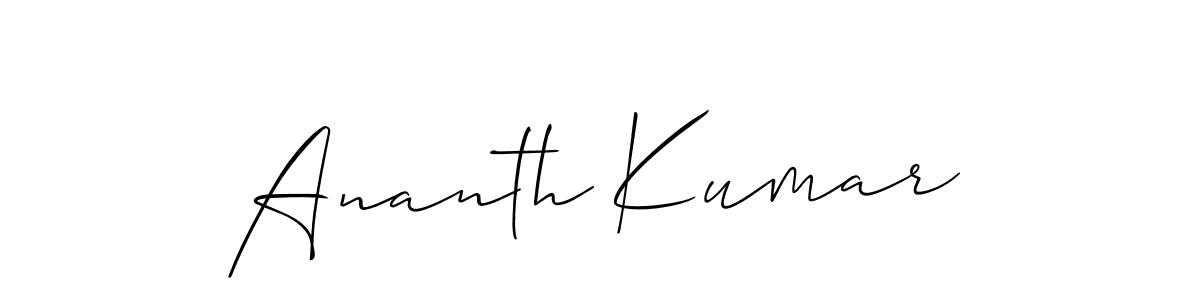 You can use this online signature creator to create a handwritten signature for the name Ananth Kumar. This is the best online autograph maker. Ananth Kumar signature style 2 images and pictures png