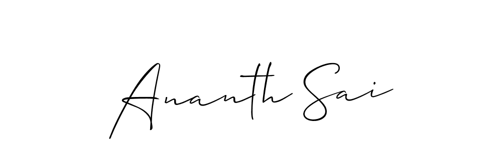 See photos of Ananth Sai official signature by Spectra . Check more albums & portfolios. Read reviews & check more about Allison_Script font. Ananth Sai signature style 2 images and pictures png