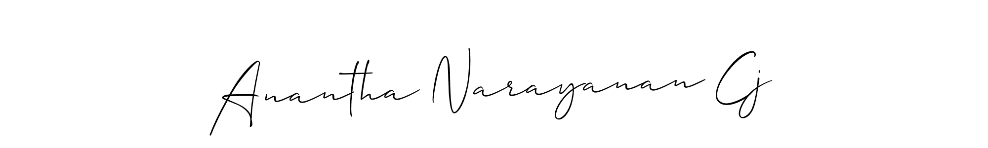 Once you've used our free online signature maker to create your best signature Allison_Script style, it's time to enjoy all of the benefits that Anantha Narayanan Cj name signing documents. Anantha Narayanan Cj signature style 2 images and pictures png