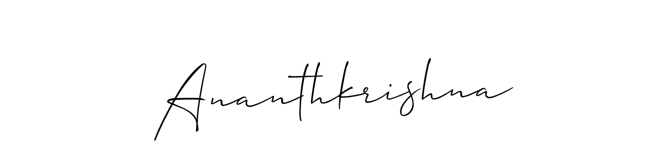 You can use this online signature creator to create a handwritten signature for the name Ananthkrishna. This is the best online autograph maker. Ananthkrishna signature style 2 images and pictures png