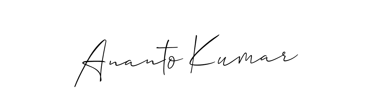 Make a beautiful signature design for name Ananto Kumar. Use this online signature maker to create a handwritten signature for free. Ananto Kumar signature style 2 images and pictures png