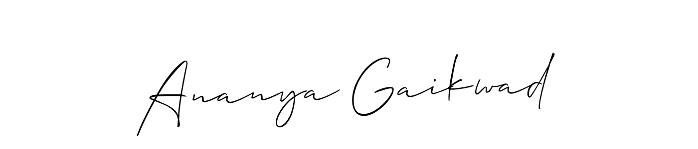 Once you've used our free online signature maker to create your best signature Allison_Script style, it's time to enjoy all of the benefits that Ananya Gaikwad name signing documents. Ananya Gaikwad signature style 2 images and pictures png