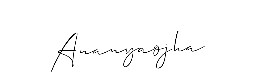 Here are the top 10 professional signature styles for the name Ananyaojha. These are the best autograph styles you can use for your name. Ananyaojha signature style 2 images and pictures png