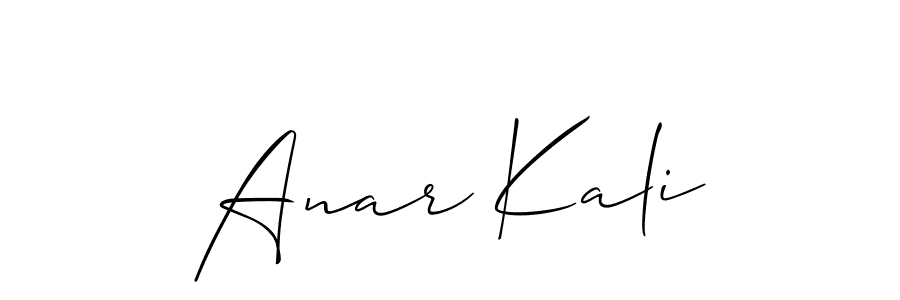 Allison_Script is a professional signature style that is perfect for those who want to add a touch of class to their signature. It is also a great choice for those who want to make their signature more unique. Get Anar Kali name to fancy signature for free. Anar Kali signature style 2 images and pictures png